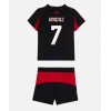 AC Milan Santiago Gimenez #7 Hjemmedraktsett Barn 2025-26 Kortermet (+ korte bukser)